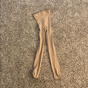 Tan dance tights